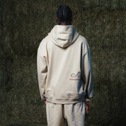 (26) Alessandro Magno Chapter 3 Anzug Jogger Hoodie + Hose oversize beige