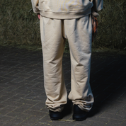 (26) Alessandro Magno Chapter 3 Anzug Jogger Hoodie + Hose oversize beige