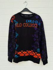 (81) CC Pullover schwarz muster