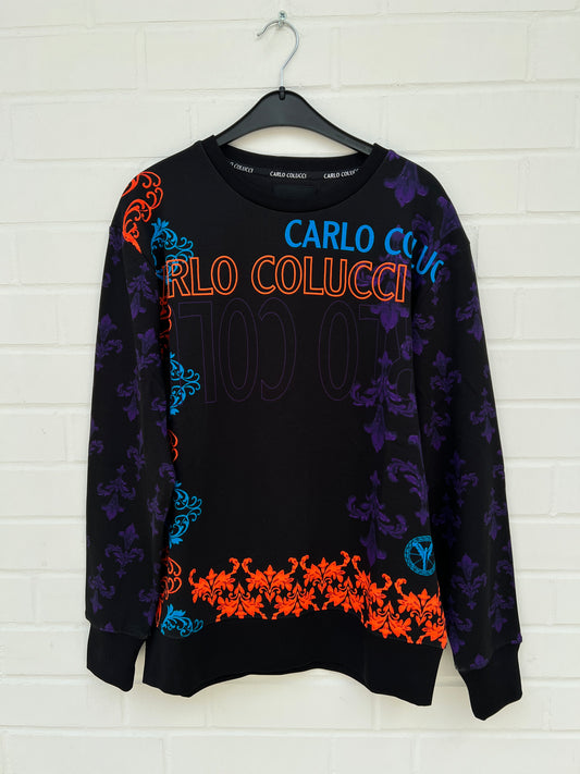 (81) CC Pullover schwarz muster