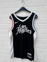 (6) NBA Los Angeles Trikot schwarz weiß