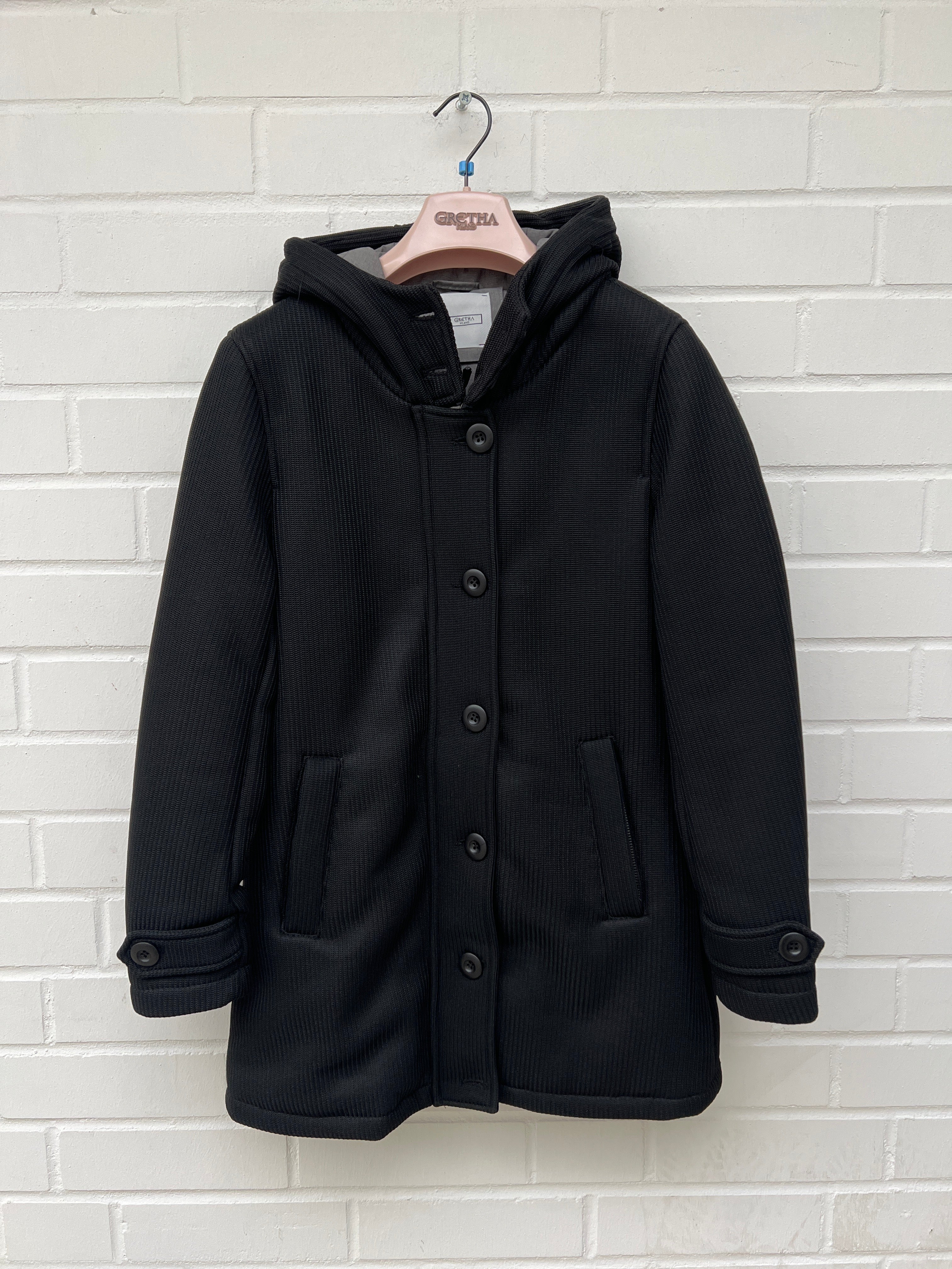 Gretha Milano Jacke Alma Beta lang schwarz