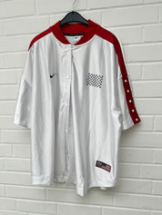 (Stange4) Nike Basketball Shirt weißrot Gr.XXL