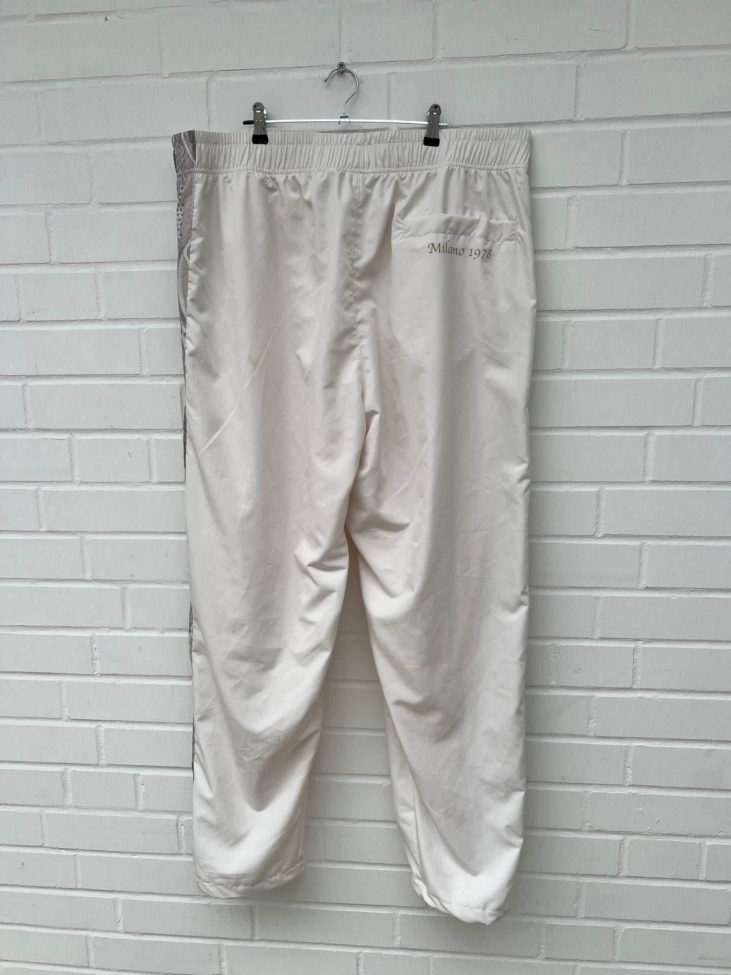 (Stange4) Carlo Colucci Jogginghose cremeweiß Gr3XL