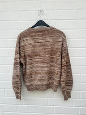 Vero Moda Aware Pullover muster beigebraun GrM