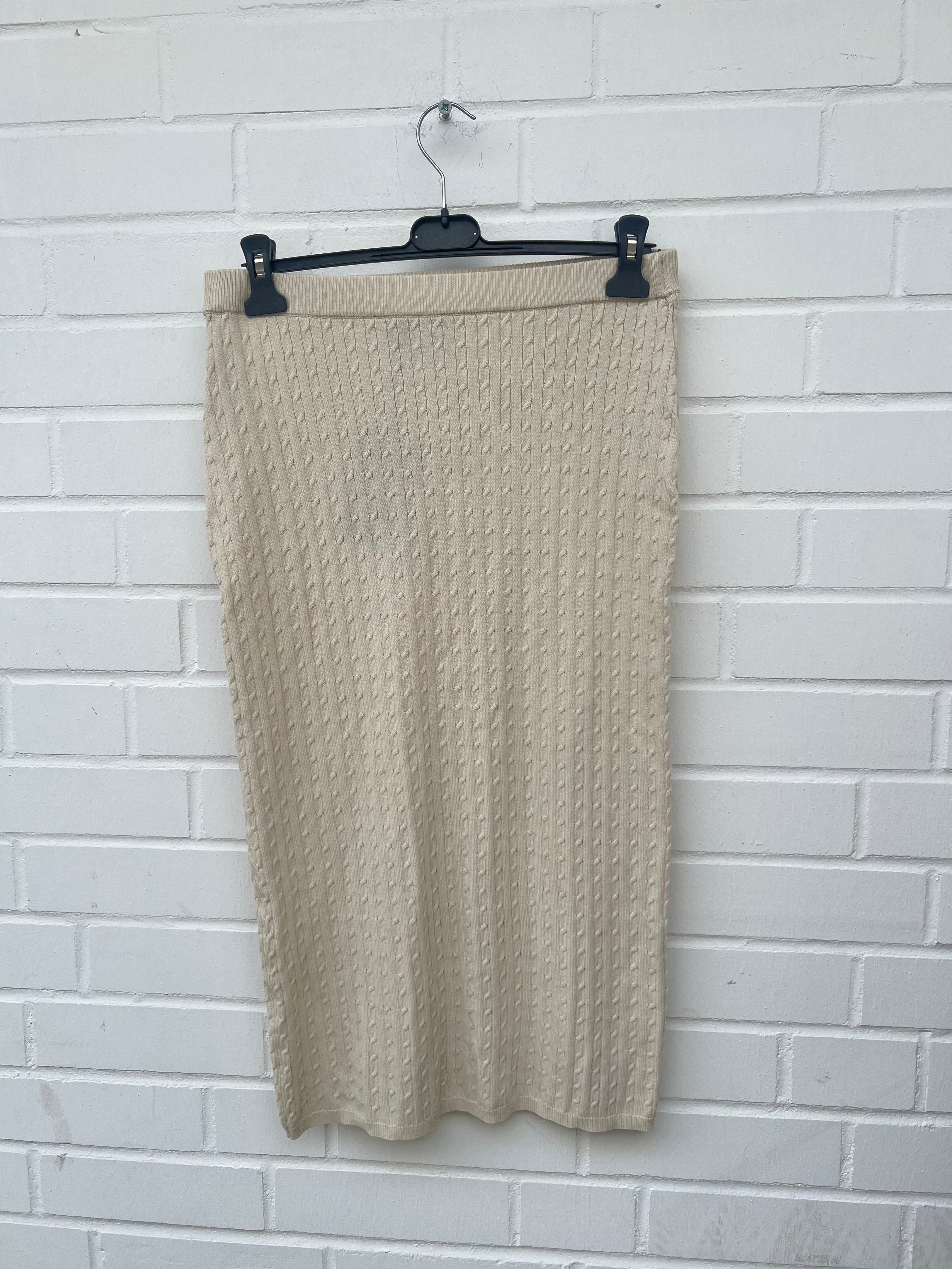 Vero Moda Aware kurzer Bleistift Rock Creme GrM