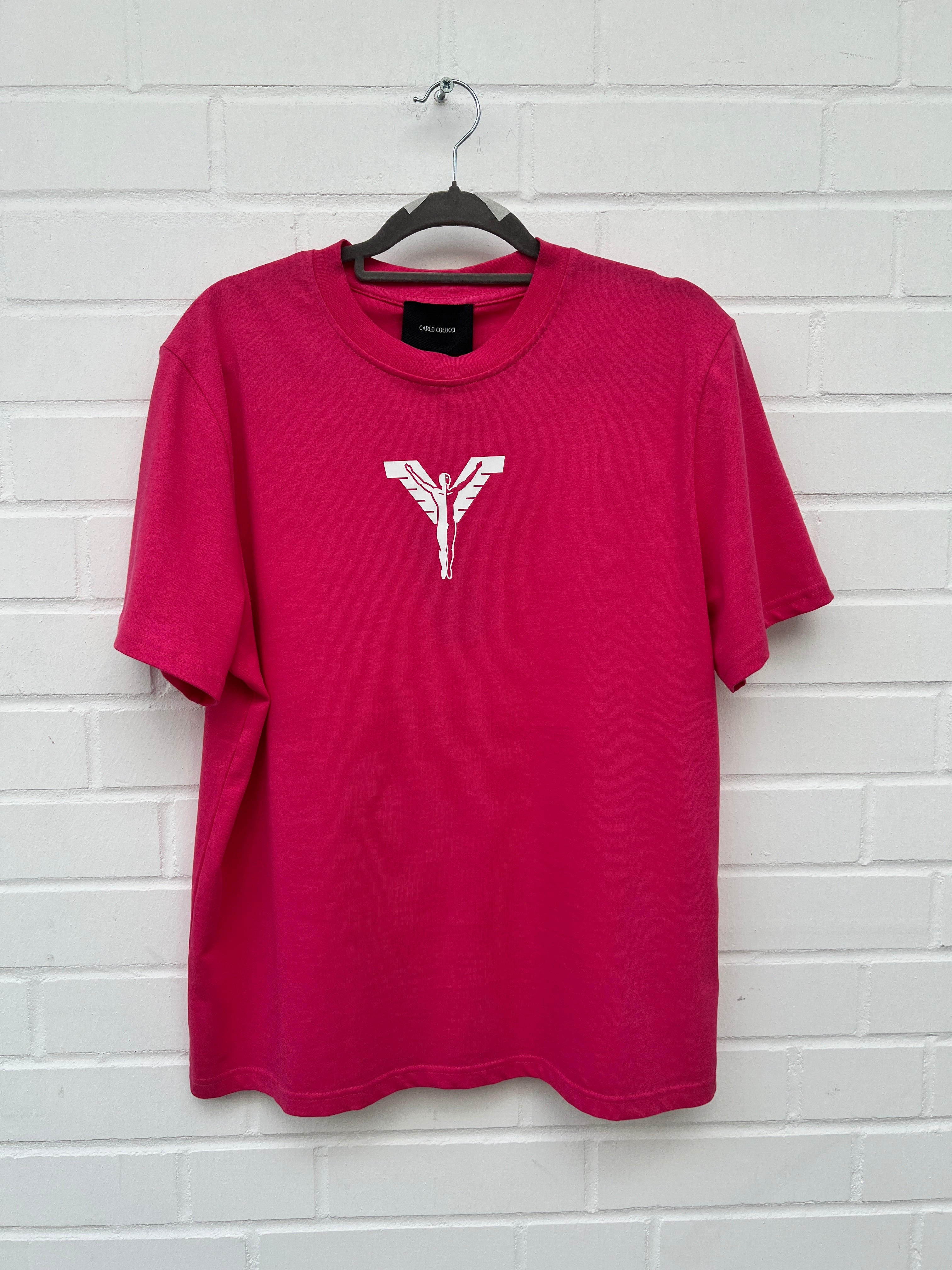 (246) Carlo Colucci pink organic premium Unisex