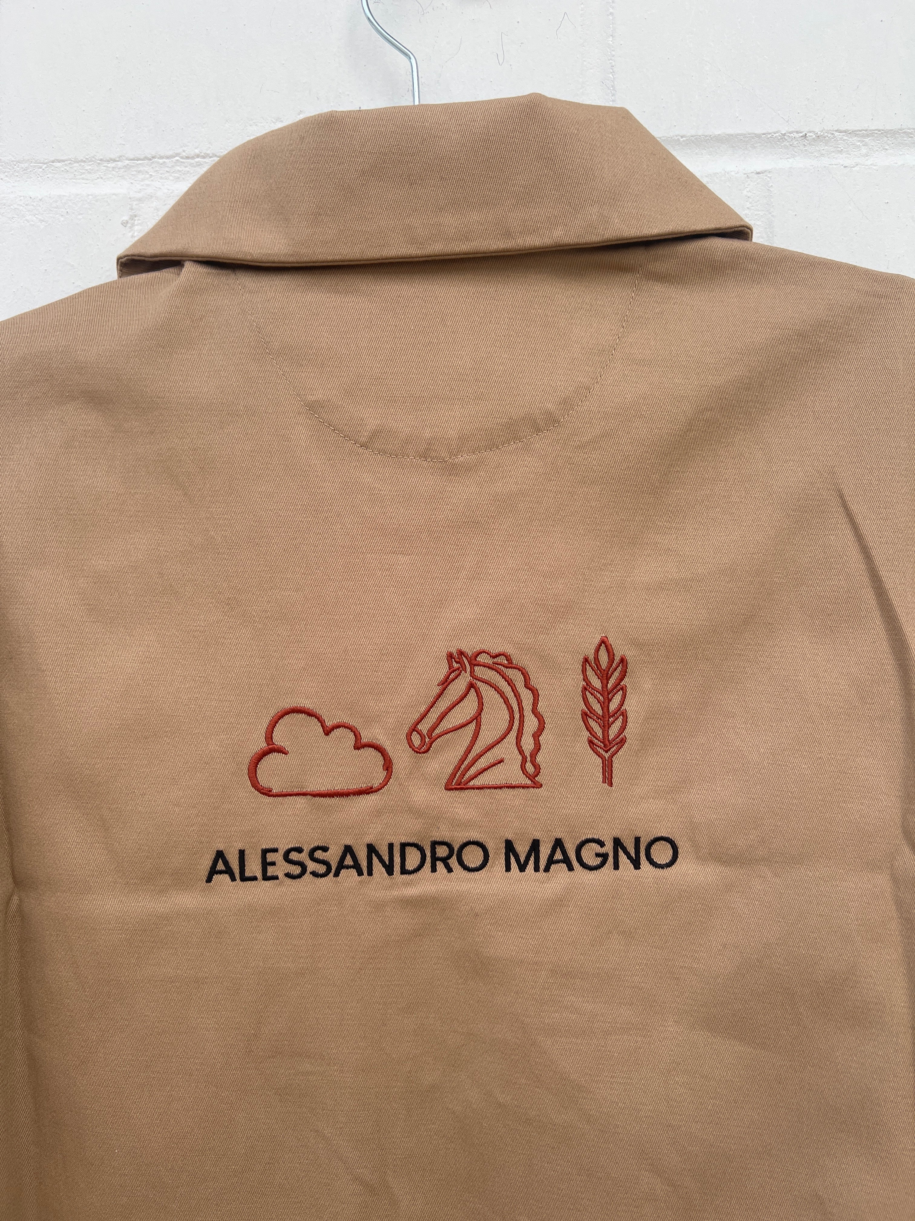 Alessandro Magno Anzug braun