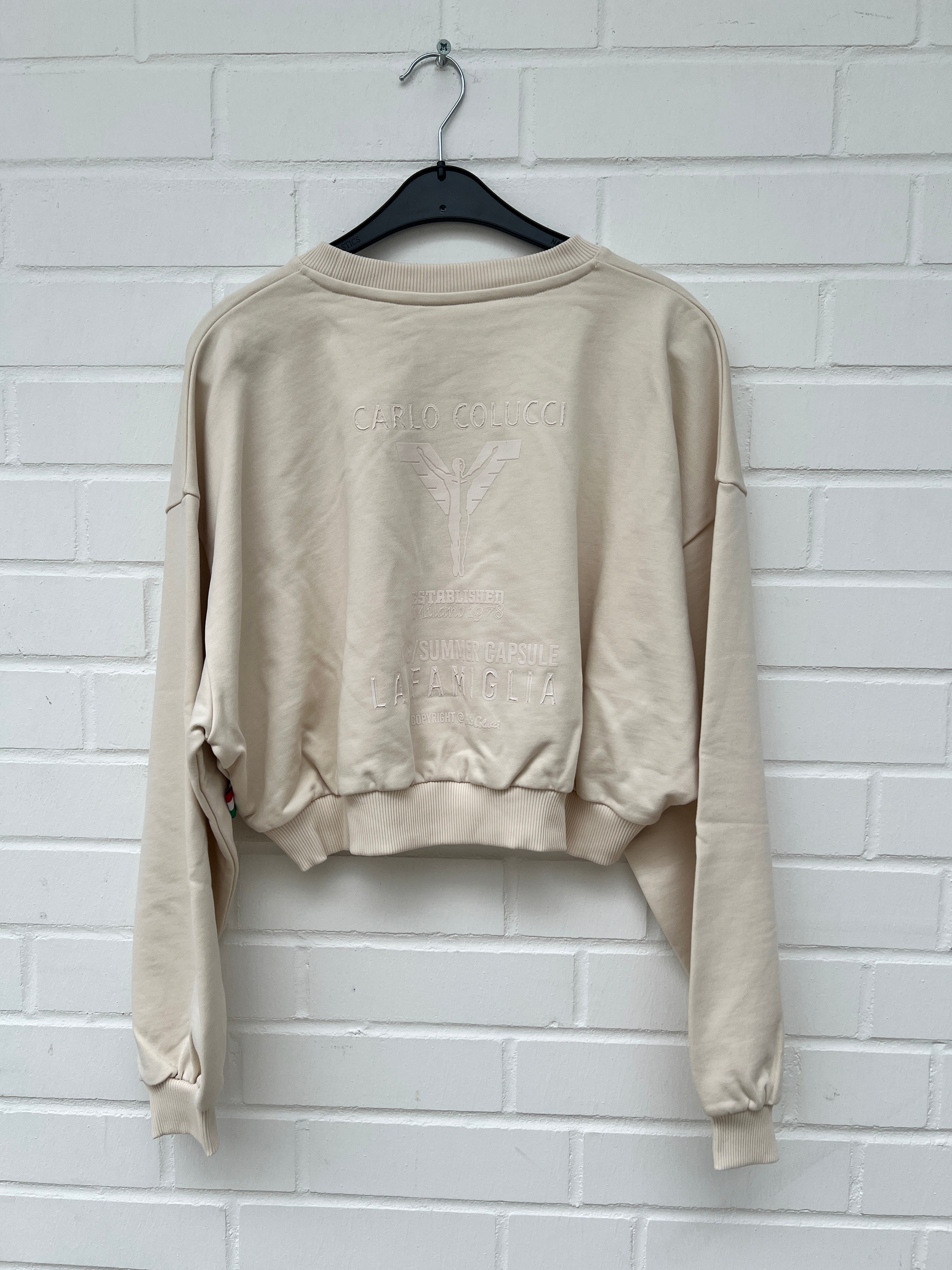 (Stange4) Carlo Colucci Damenanzug beige M/L