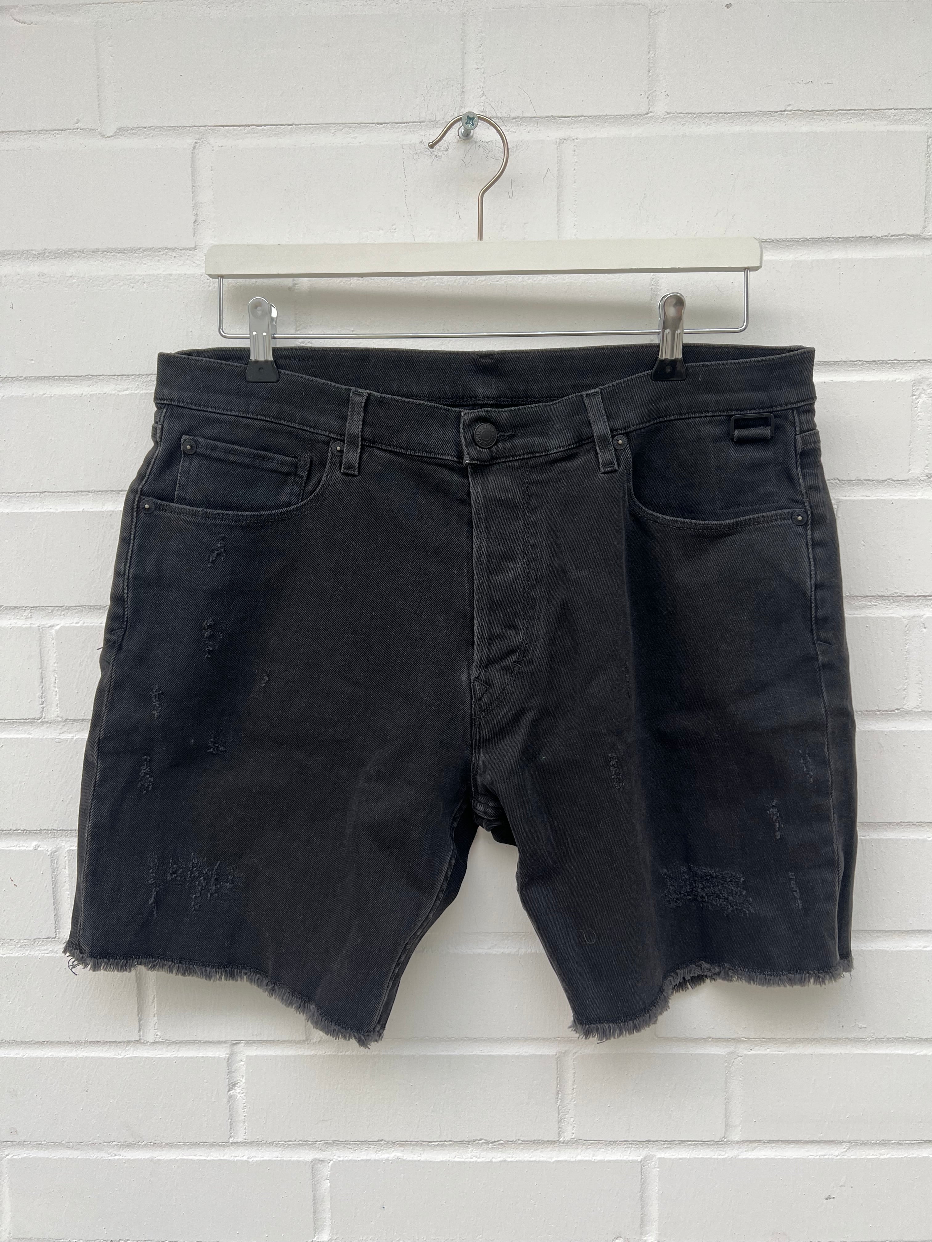 REPLAY Jeans Short schwarz Gr44