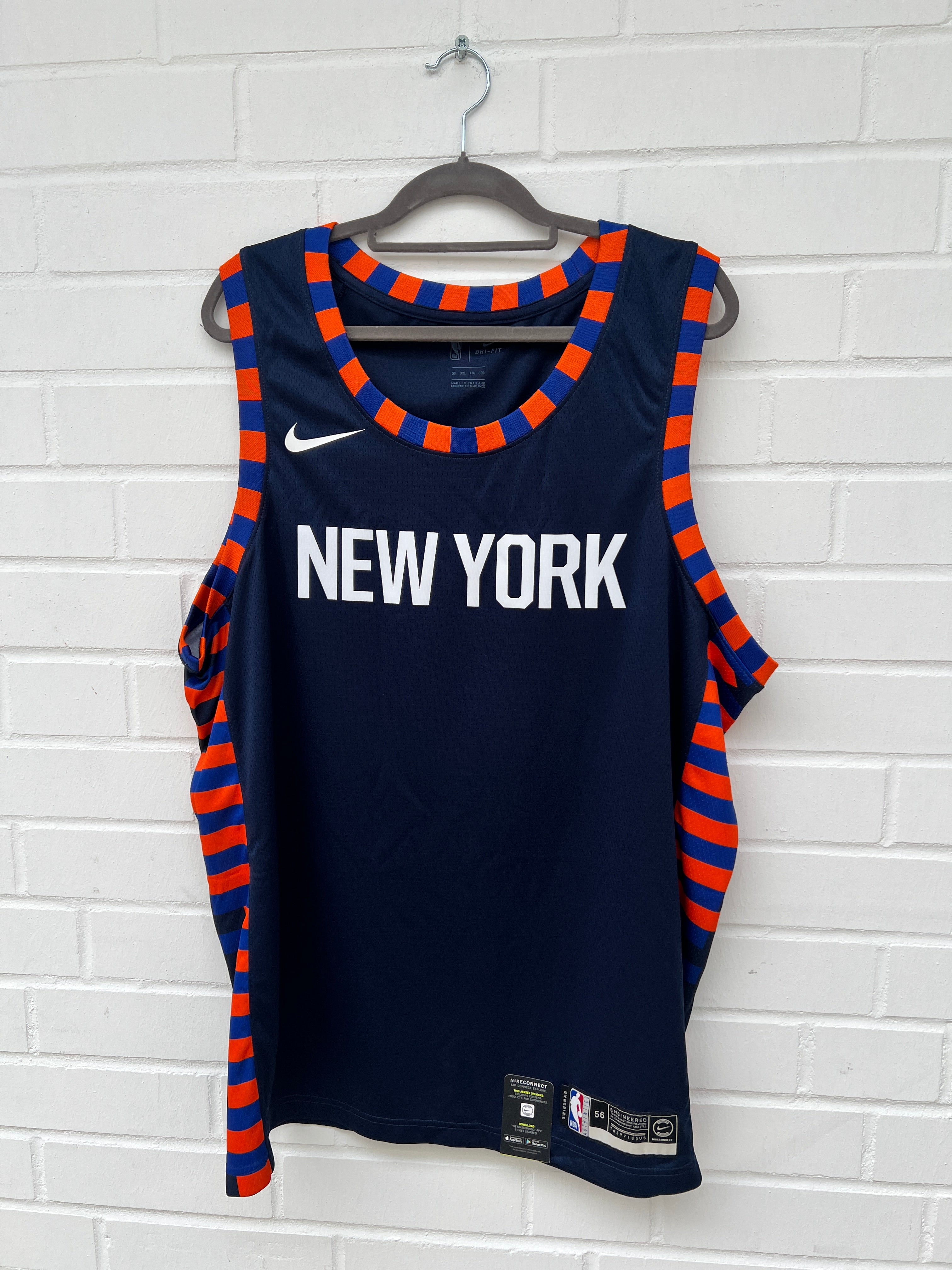 (Stange4) NBA Trikot New York blau orange Gr.XXL