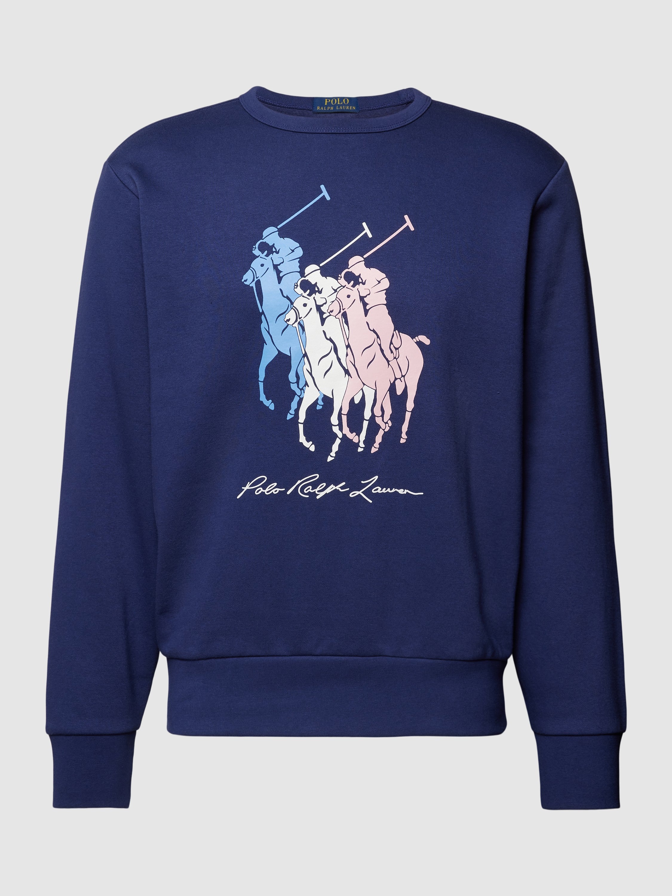 (109) Polo Ralph Lauren Pullover Sweatshirt navyblau