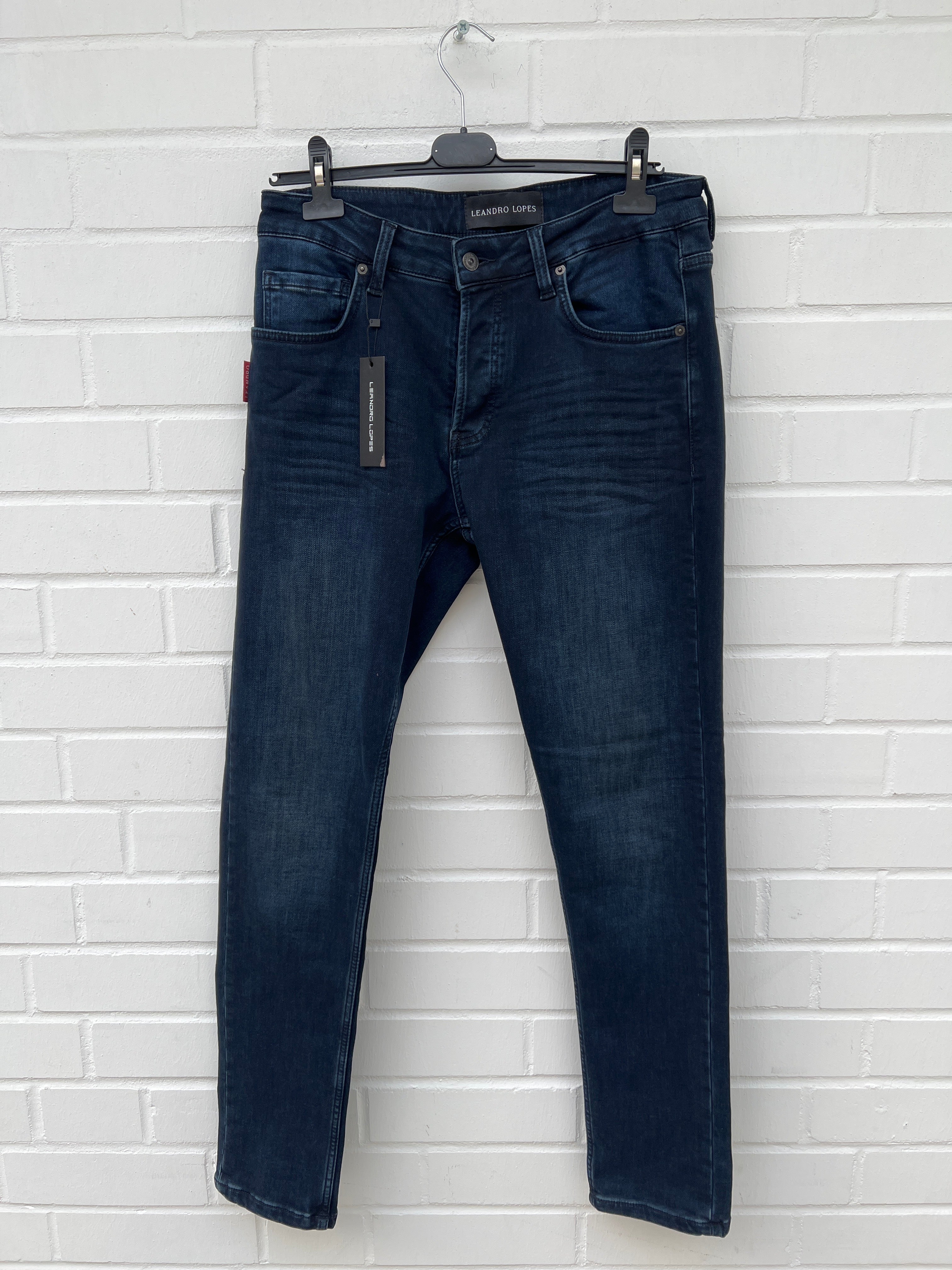(R3) Leandro Lopes Jeans  dunkelblau