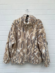 Carlo Colucci Teddyjacke creme