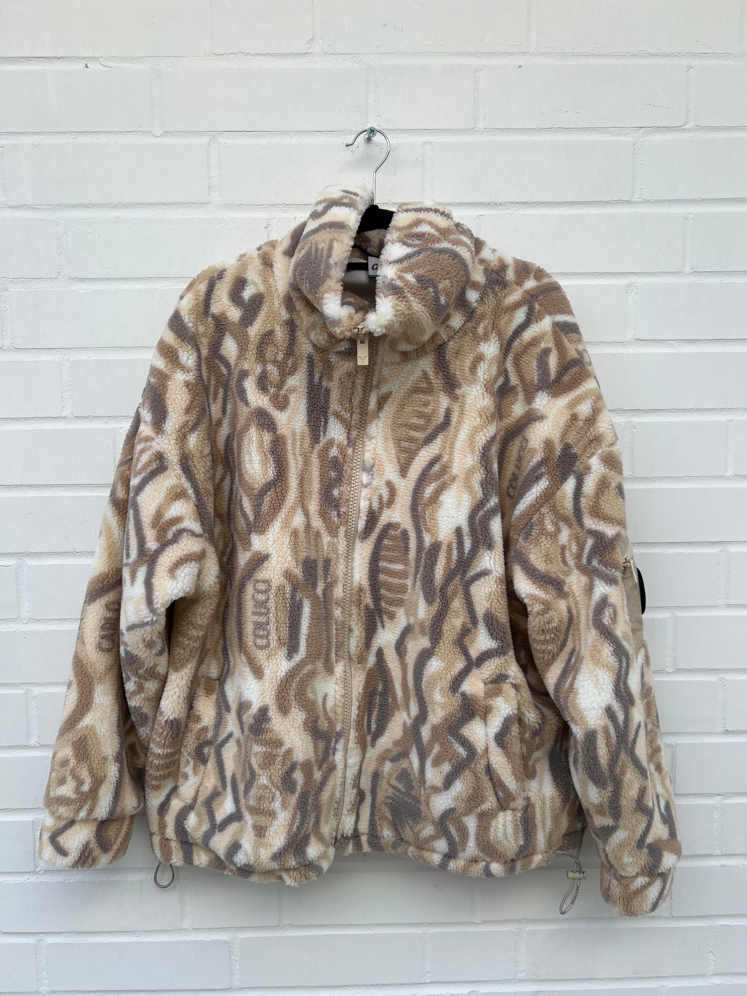 Carlo Colucci Teddyjacke creme