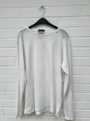 REPLAY Long Sleeve Shirt White GrXXL