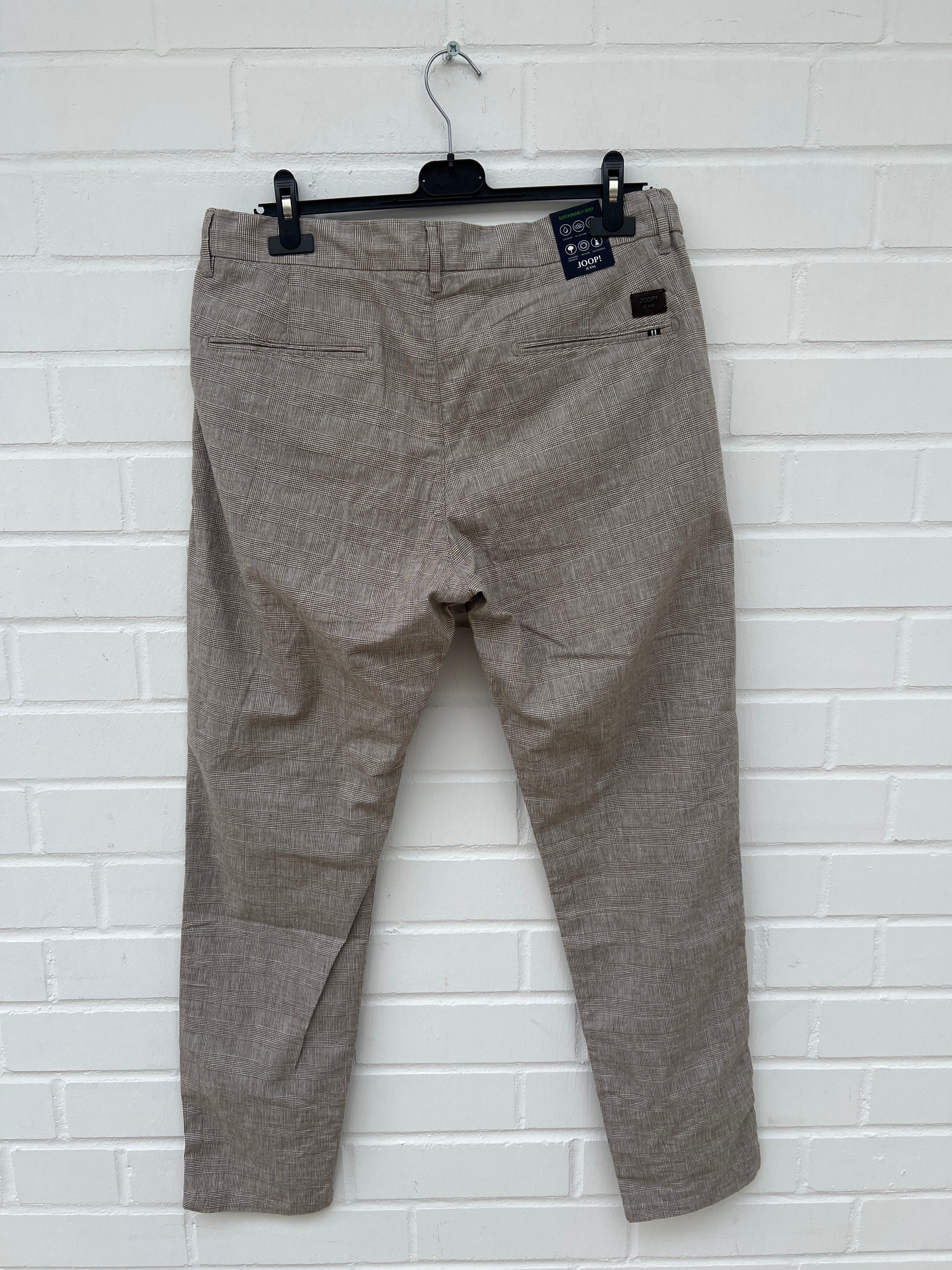(Stange4) Joop Hose beige grau
