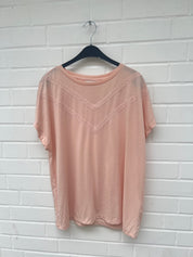 Only Curve Tshirt rosa GrM(46/48)