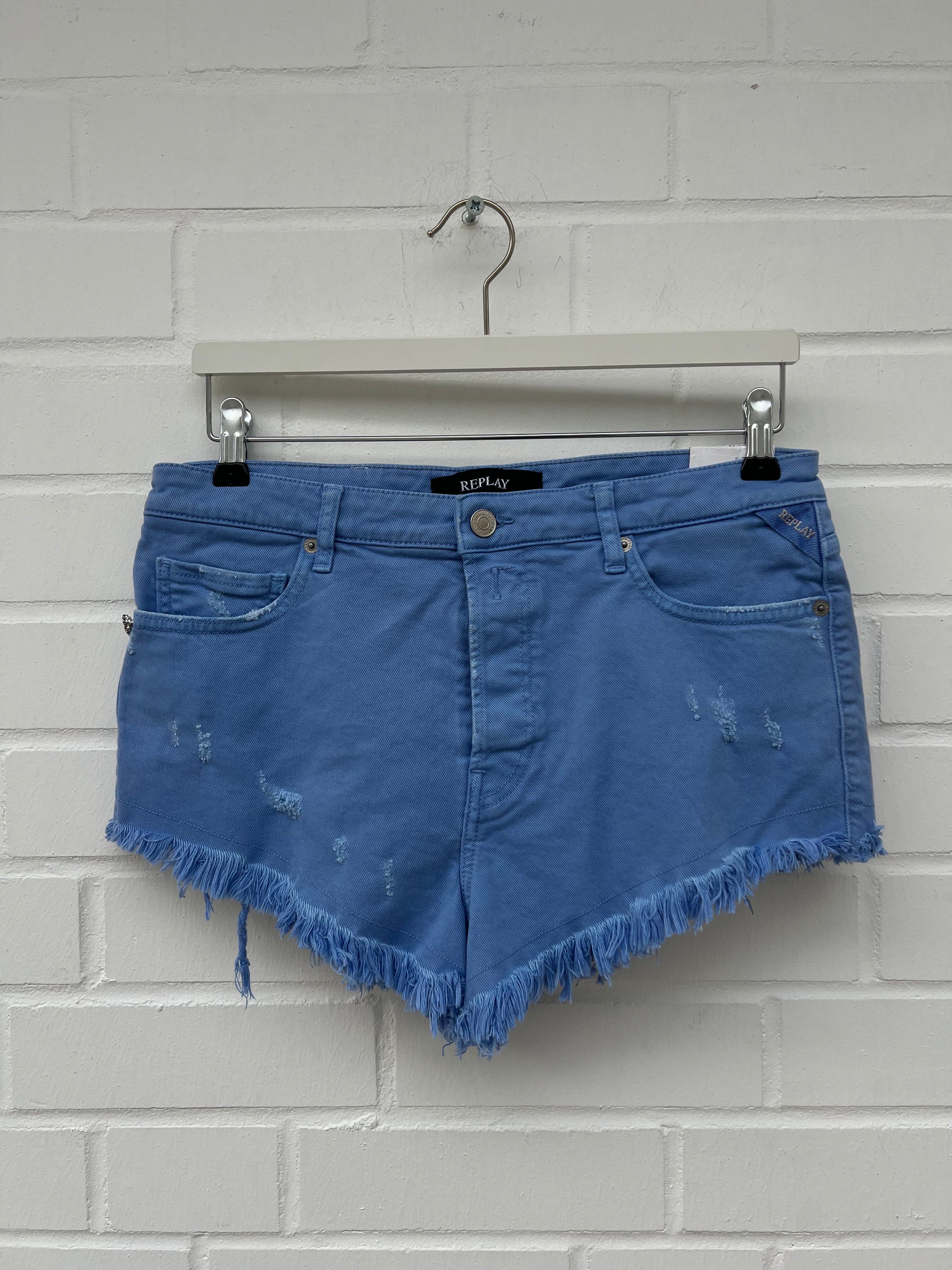 REPLAY Jeans Short blau Gr28