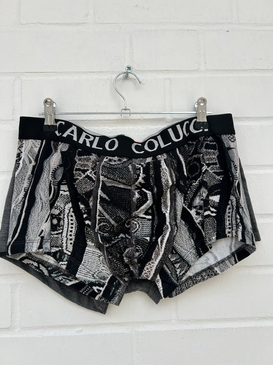 (103/104) CC Boxershort grau-muster