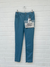 GUESS Faux Leather Hose blau 8J / 12J
