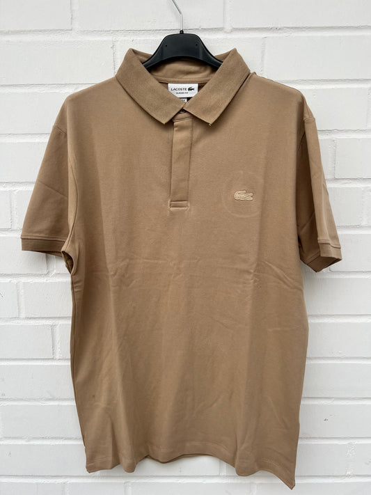 (49) Lacoste Polo Shirt beige (monoton)