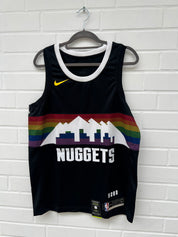 (92) NBA Nuggets Trikot schwarz