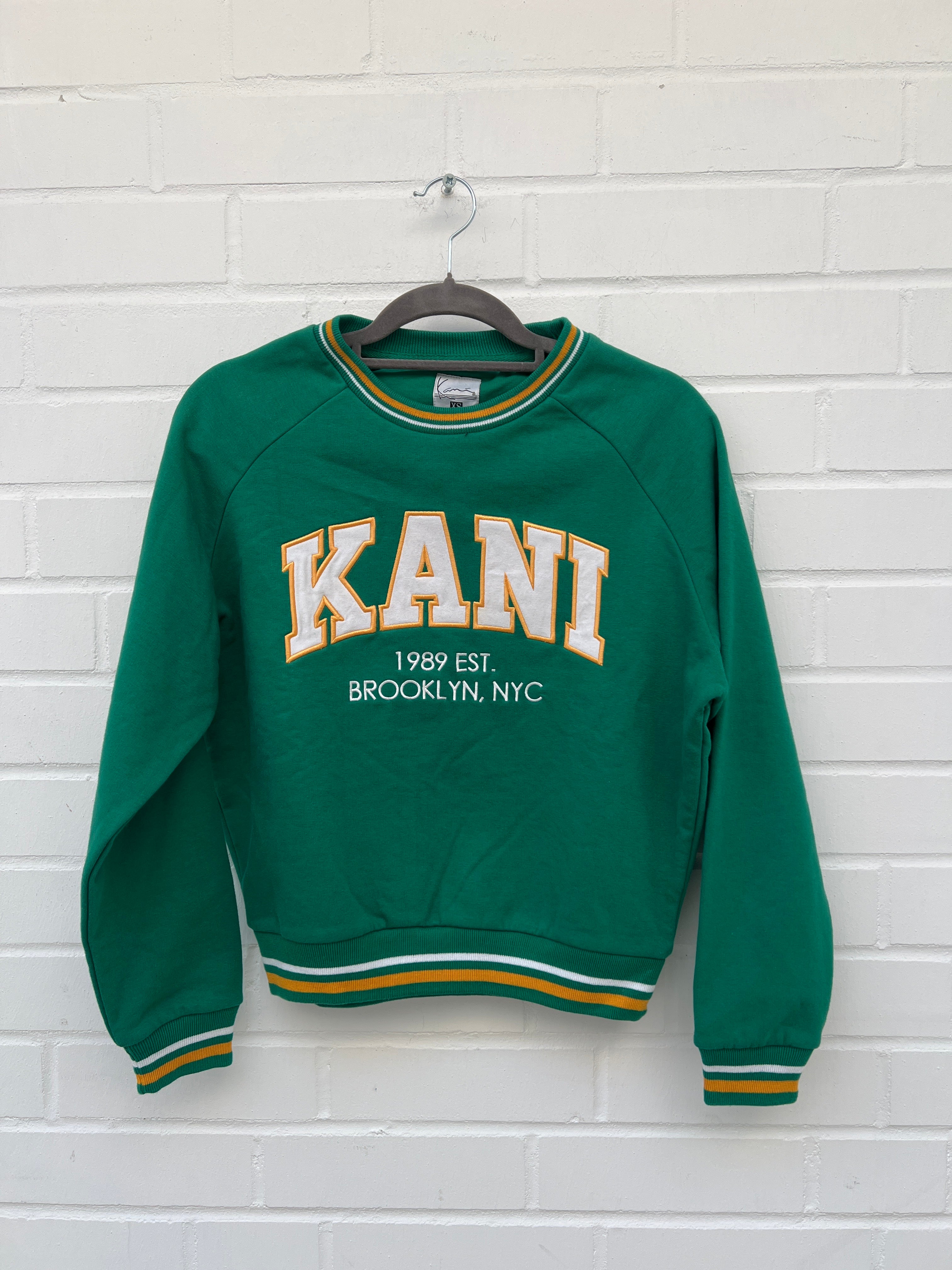 Karl Kani Damen Sweatshirt grün