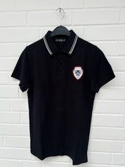 (67) Cavalli Class Poloshirt schwarz