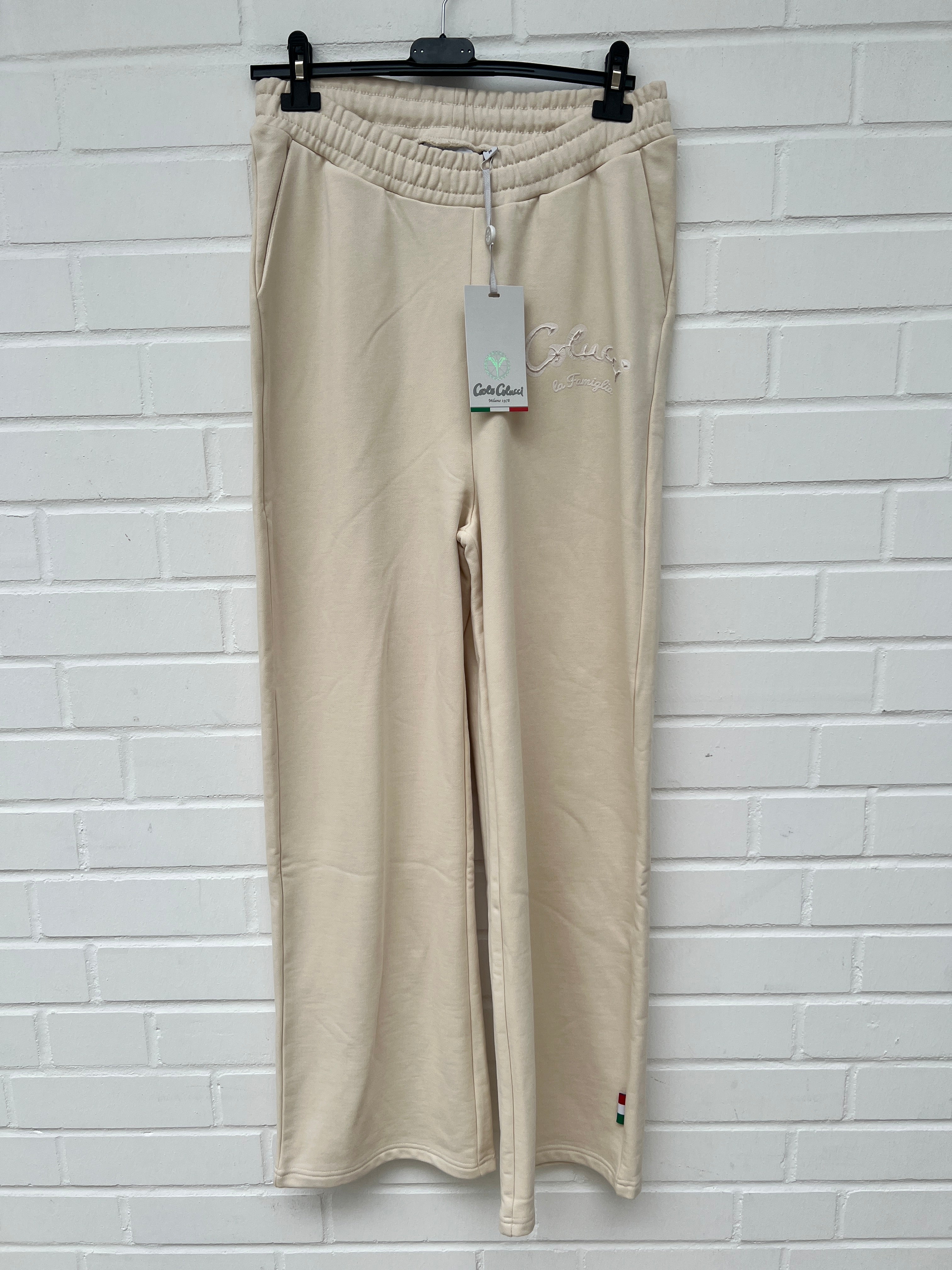 (Stange4) Carlo Colucci Damenanzug beige M/L