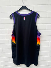 (Stange4) NBA Valley Trikot schwarz bunt Gr.L