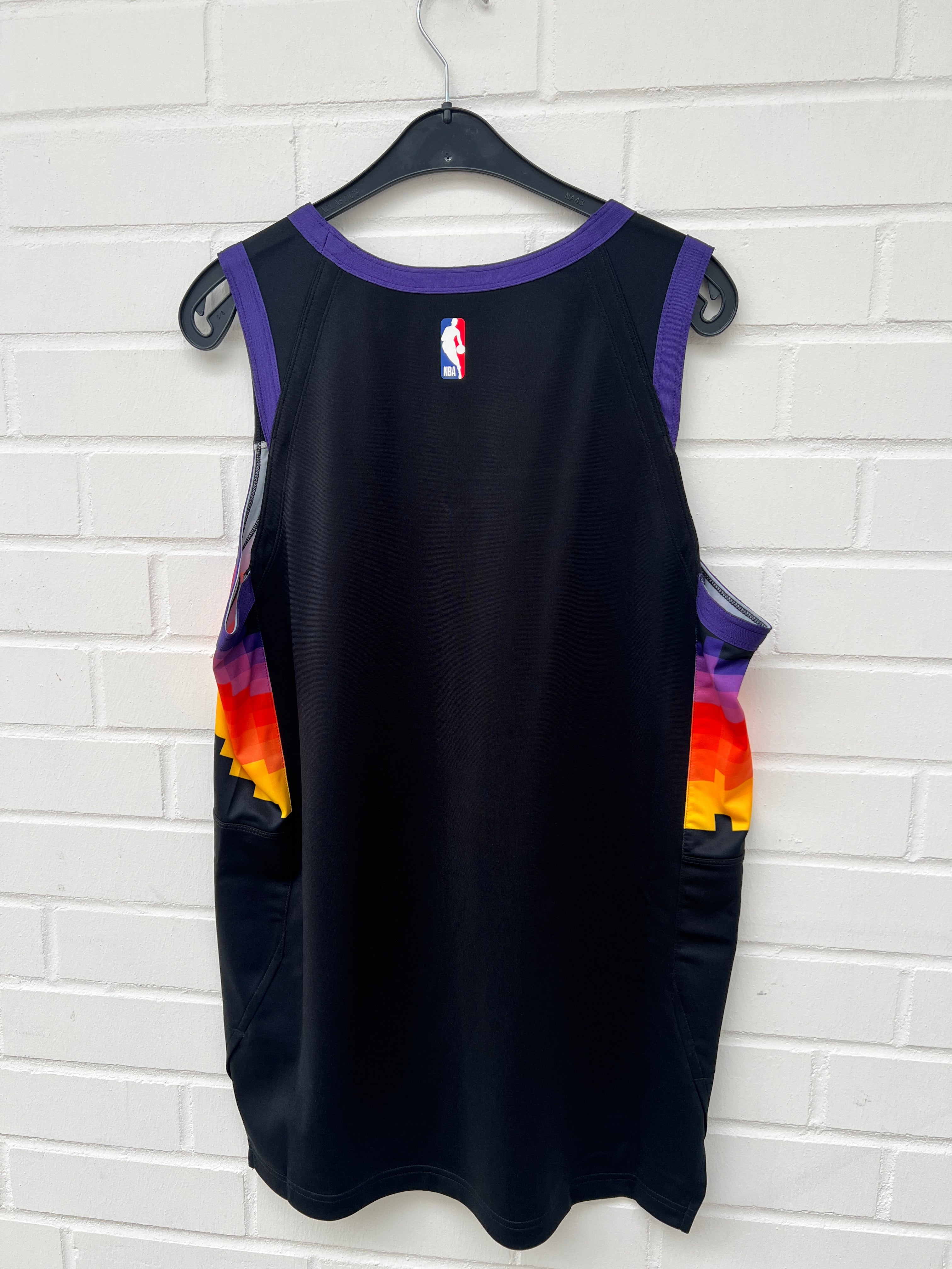 (Stange4) NBA Valley Trikot schwarz bunt Gr.L