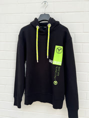 (Stange2) Carlo Colucci Hoodie schwarzneon Gr.S