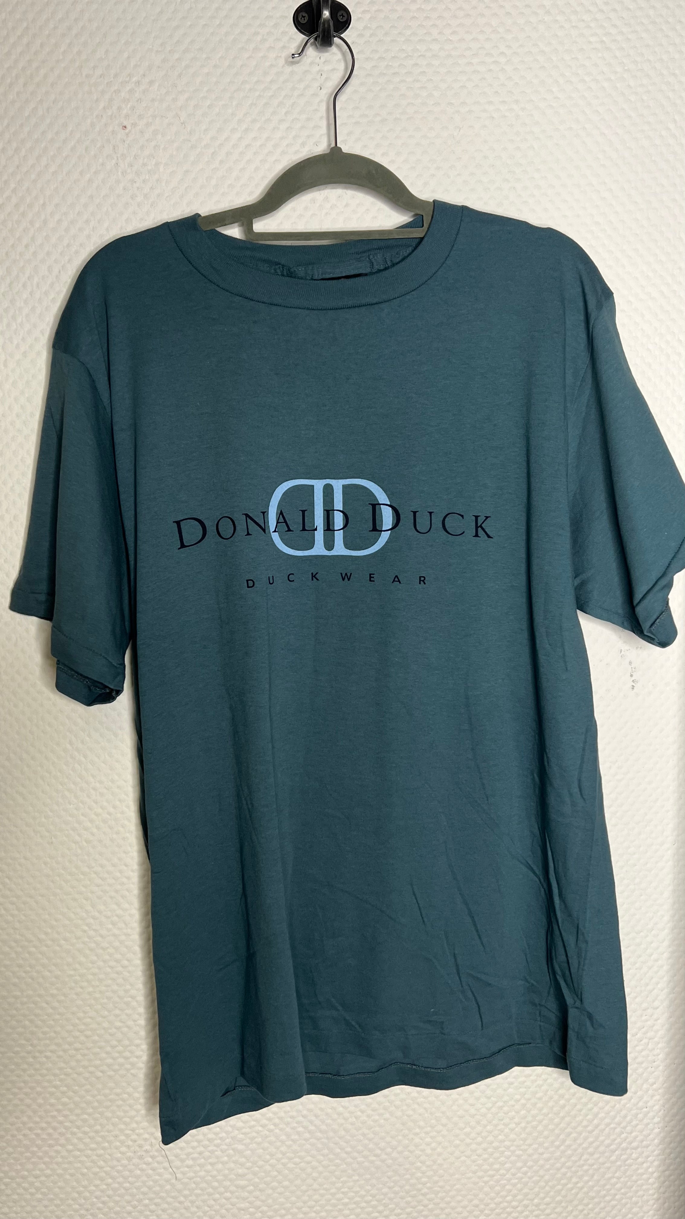Vintage Changes Donald Duck Tshirt petrol 1990s