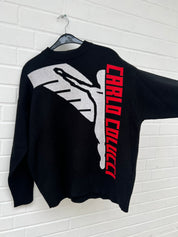 (138) Carlo Colucci Strickpullover schwarz
