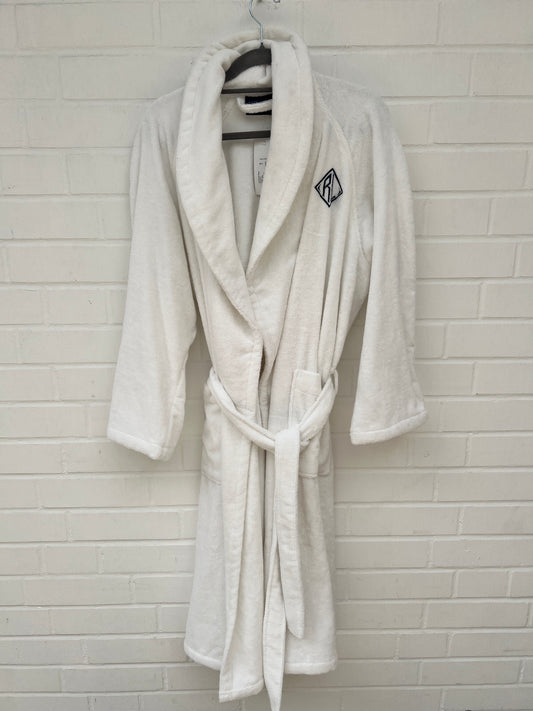 (B5) Ralph Lauren Bademantel weiß