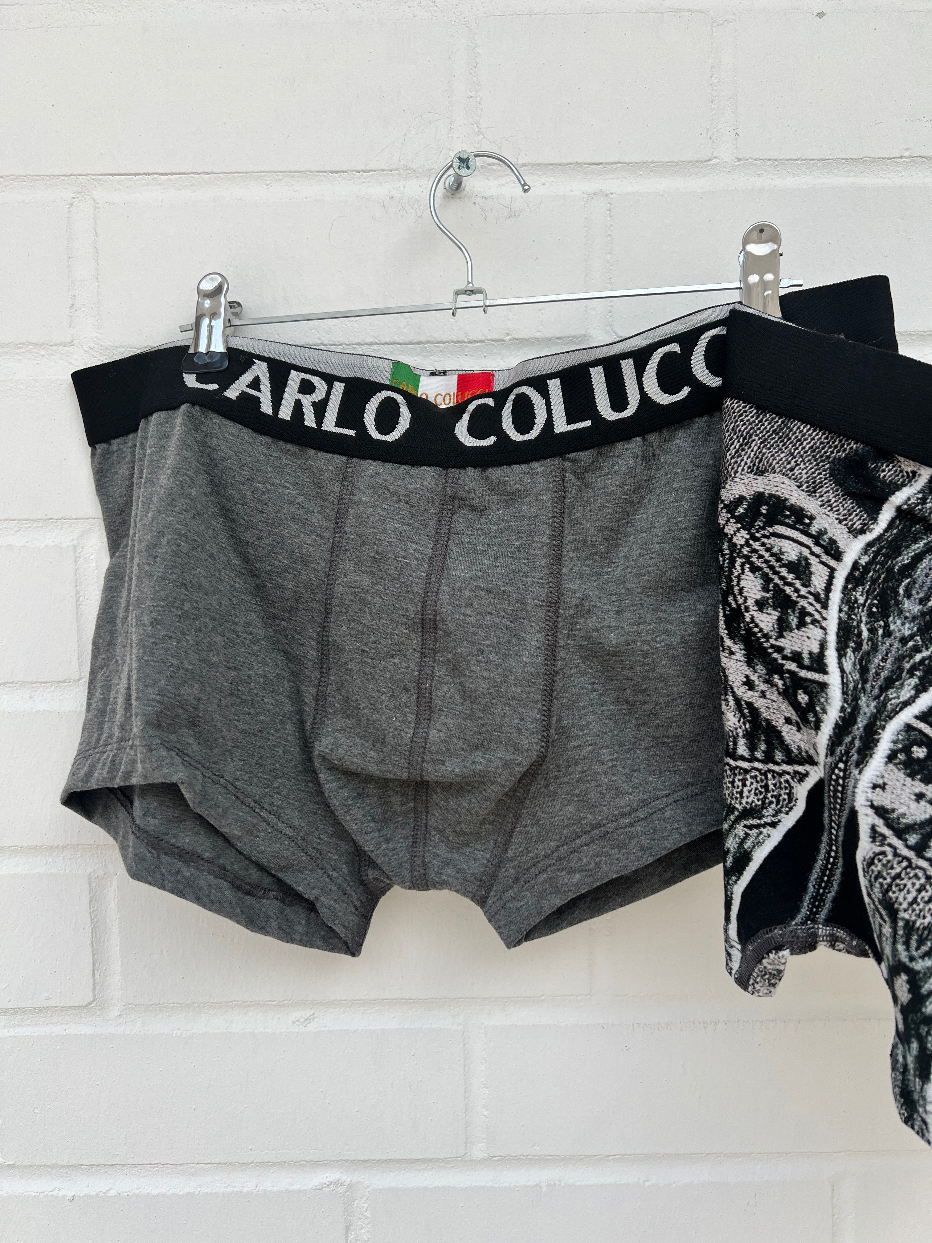 (103/104) CC Boxershort grau-muster