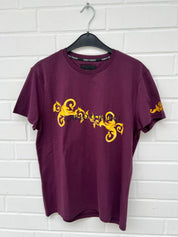 (65) Carlo Colucci Tshirt Bordeaux