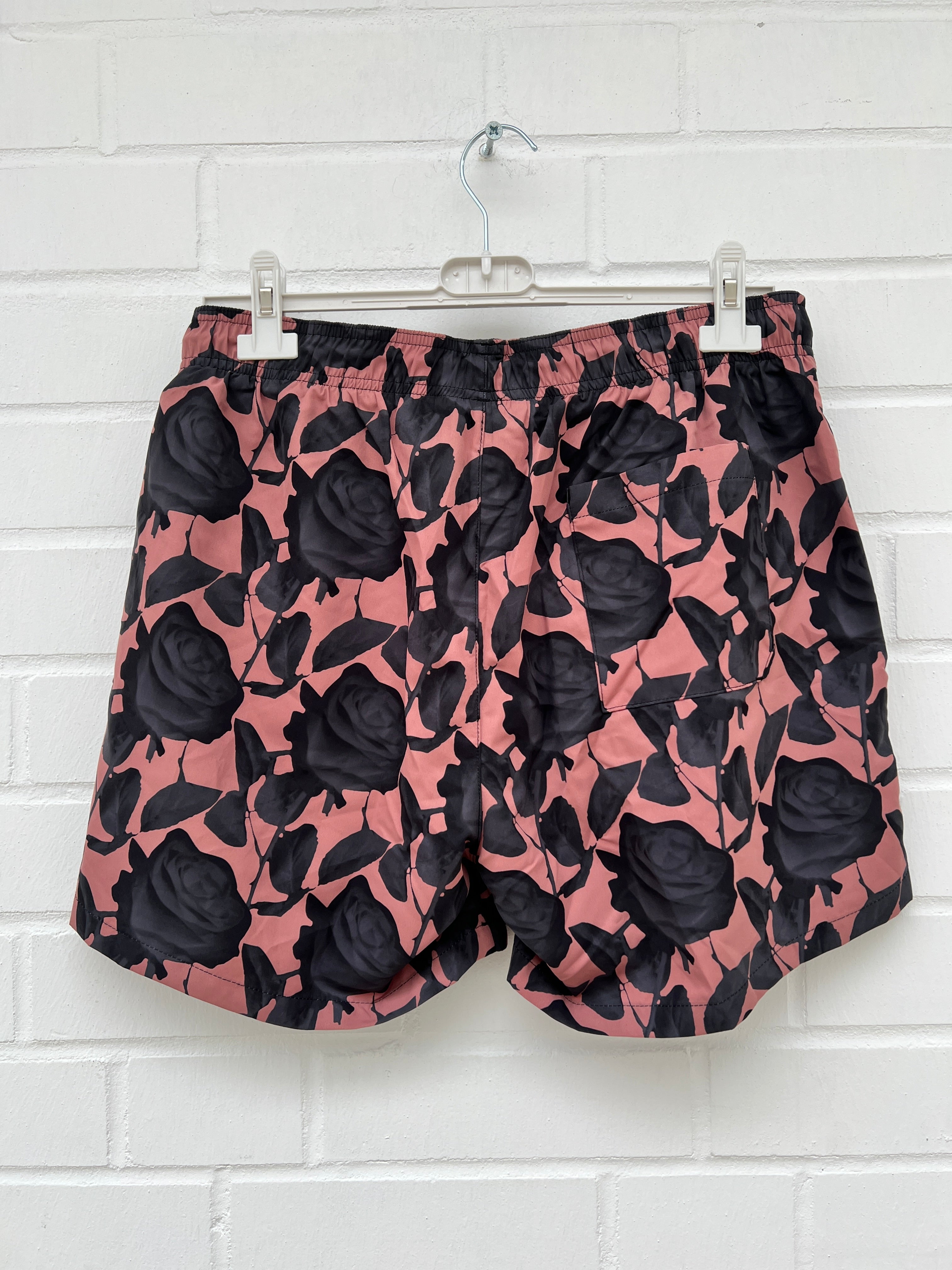 Badehose schwarz braun rose Gr.M