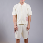 Alessandro Magno Sommer Set Creme weiß