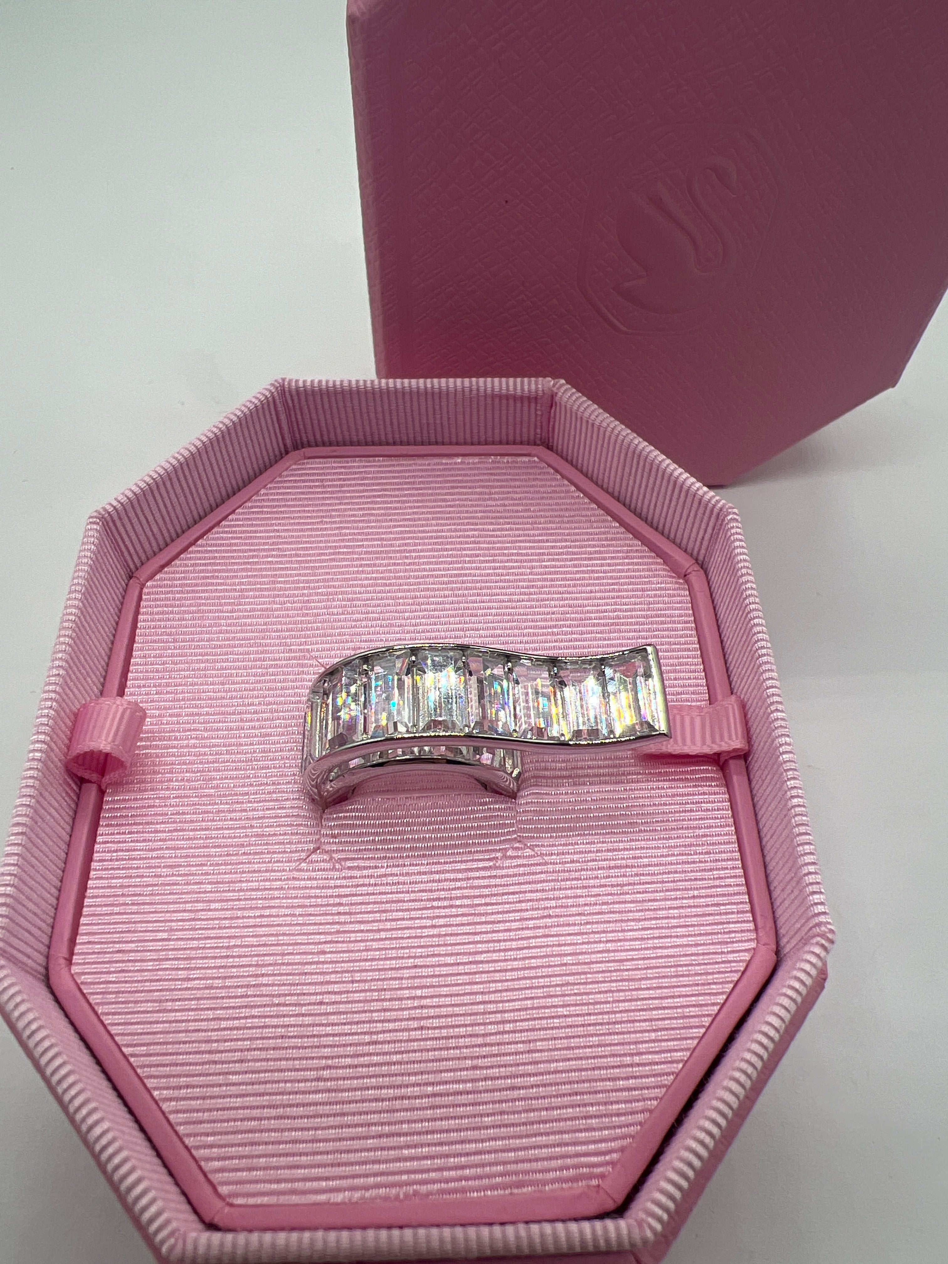 SWAROVSKI Matrix Ring White Rhodium (5600787)