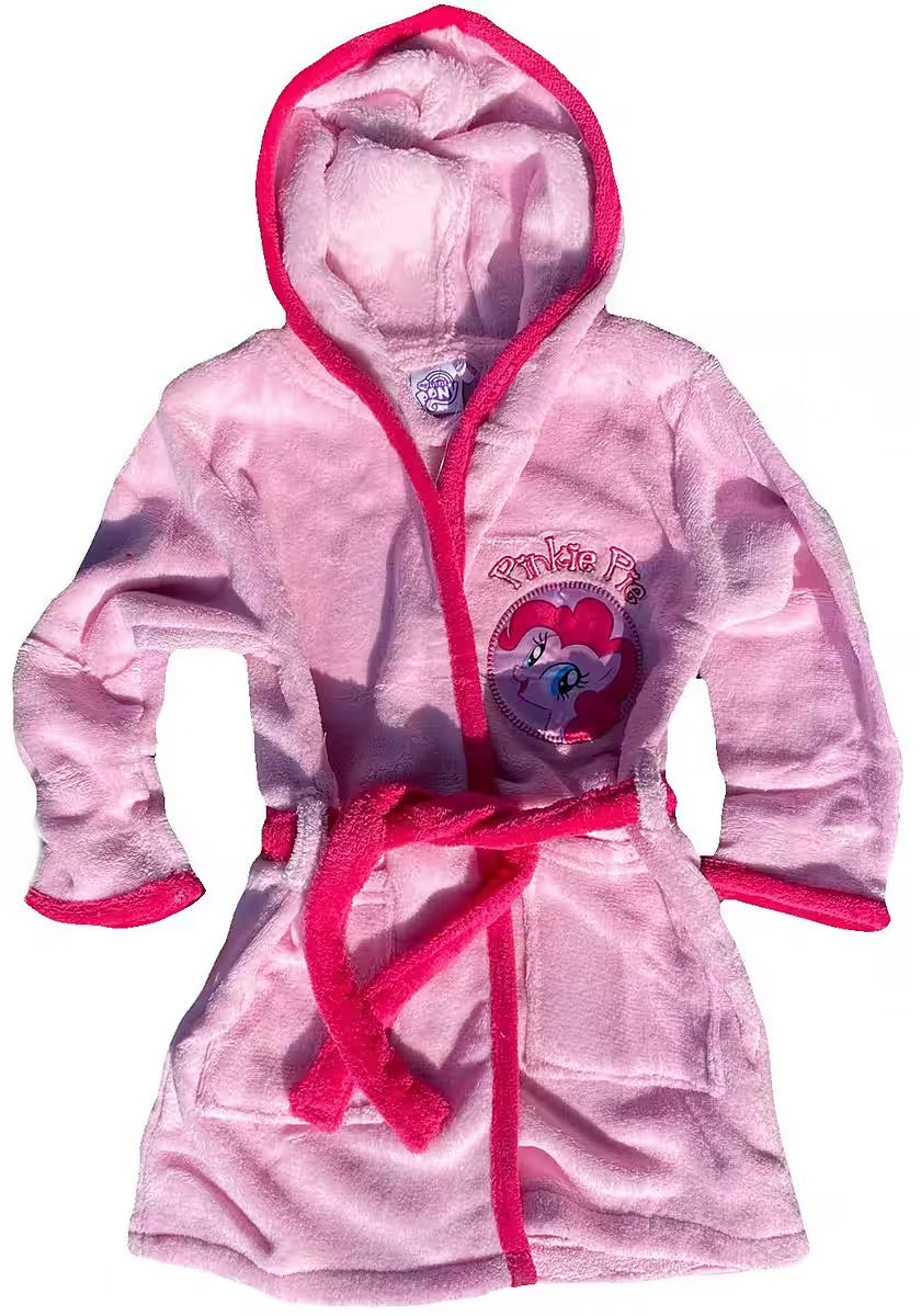 Kinder Bademantel Kuschelbademantel Minions, My little Pony, Feuerwehrmann Sam, Cars, Paw Patrol pink gelb rot blau