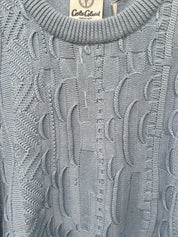 Carlo Colucci 3D Strickpullover Pullover hellblau C9016 COL 15