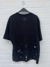 Carlo Colucci Tshirt schwarz bunt