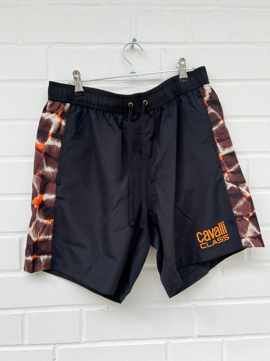 Badehose schwarz braun muster Gr.M