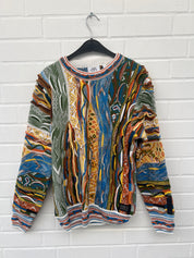 Carlo Colucci 3D Strickpullover Pullover bunt C12501 COL 591