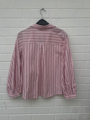 Vero Moda Curve Hemd in Babypink Herz Muster Gr46/48