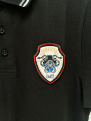 (67) Cavalli Class Poloshirt schwarz