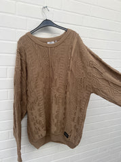 Carlo Colucci 3D Strickpullover Pullover beige C10006 COL 56