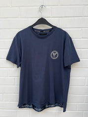 Carlo Colucci Tshirt dunkelblau unisex -79-